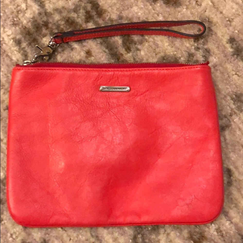 Rebecca Minkoff- Red Love New York Leather Clutch - Picture 4 of 4